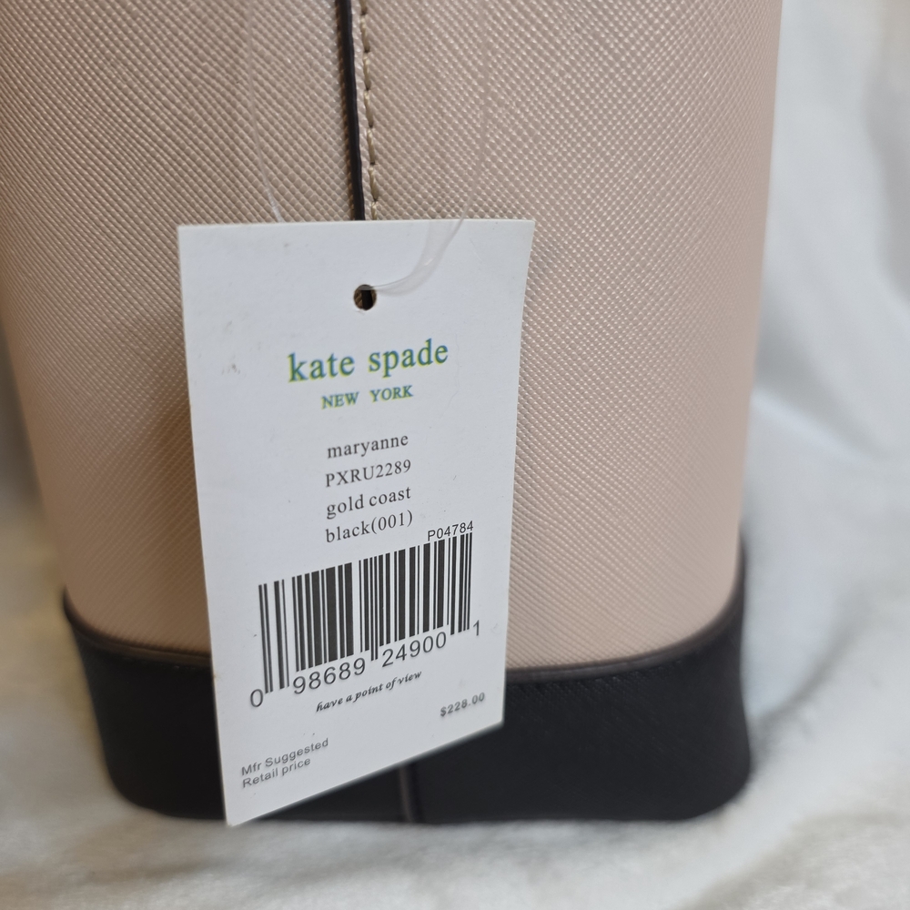 Kate Spade Blush Pink and Black Bag NWT - Picture 4 of 12